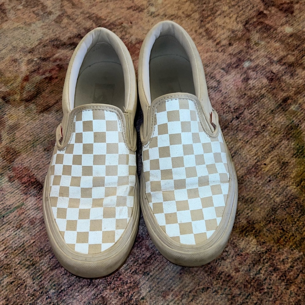 Checkered vans